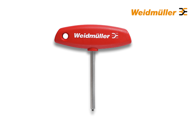 Weidmuller/魏德米勒  六角形扳手 订货号 ： 0407900000  型号 ： IS 6 DIN 6911