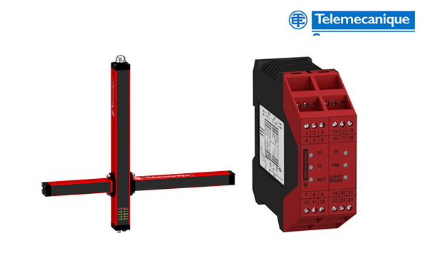 施耐德特勒美科安全光幕XPSLCMUT1160Preventa safety module, Preventa Safety automation, XPSLC, Monitoring mute function light curtain, type2, type4